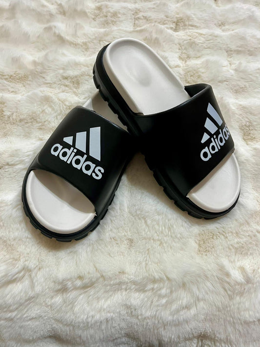 Papuci Barbati Ad Negru/Talpa Alba