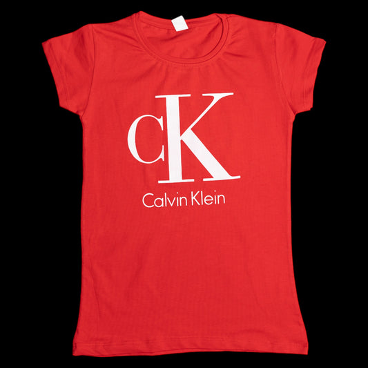 Tricou Dama CK Rosu