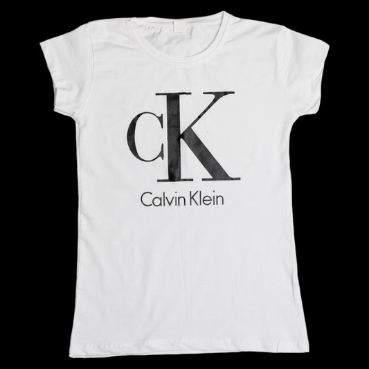 Tricou Dama CK Alb